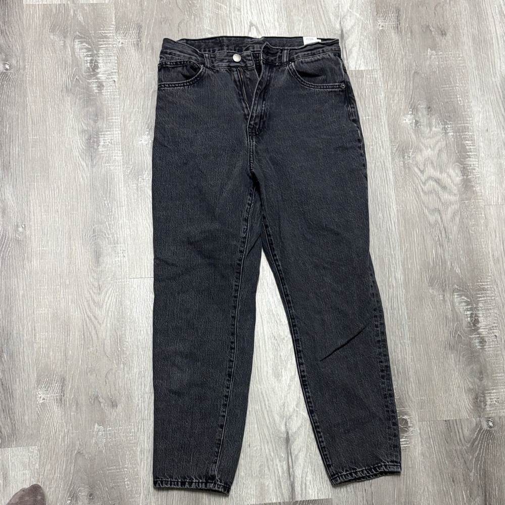 Dr Denim Classic Black High-Waist Mom Jeans